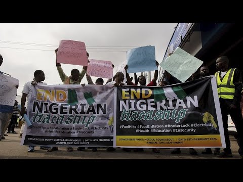 Nigéria : manifestation contre la vie chère à Ibadan, Africa News - Vidéo Nigeria manifestation contre la vie chere a Ibadan Africa