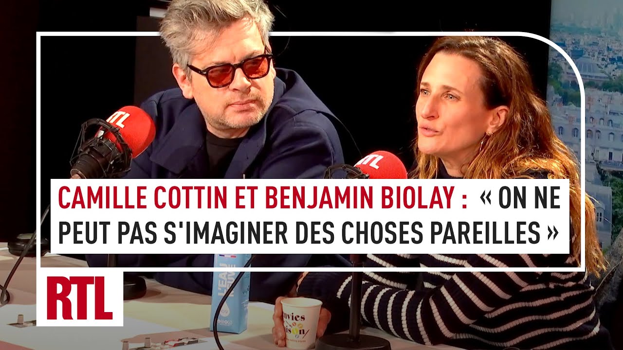 Camille Cottin et Benjamin Biolay : "On ne peut pas imaginer des choses pareilles", RTL - Vidéo Camille Cottin et Benjamin Biolay On ne peut pas