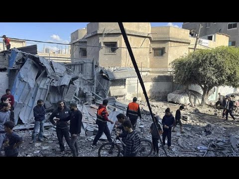 Guerre Israël-Hamas : au moins 36 morts dans des frappes aériennes à Gaza, Africa News - Vidéo Guerre Israel Hamas au moins 36 morts dans des frappes