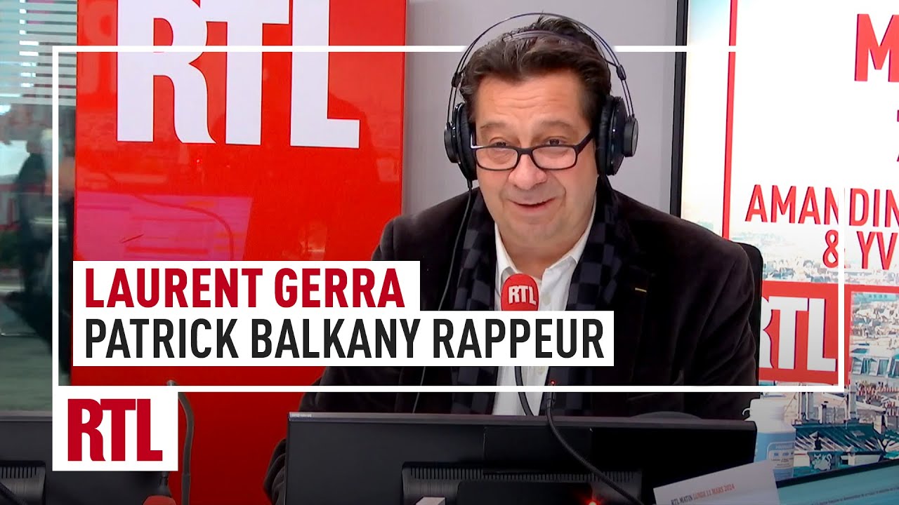 Laurent Gerra : Patrick Balkany rappeur, RTL - Vidéo Laurent Gerra Patrick Balkany rappeur RTL Video