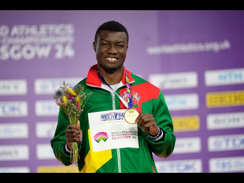Mondiaux d'athlétisme : le Burkinabé Hugues Fabrice Zango prend l'or, Africa News - Vidéo Mondiaux dathletisme le Burkinabe Hugues Fabrice Zango prend lor