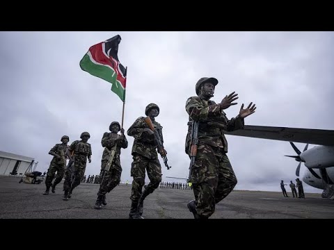 RDC : un 2e groupe de soldats kényans à Goma pour contrer le M23, Africa News - Vidéo RDC un 2e groupe de soldats kenyans a Goma