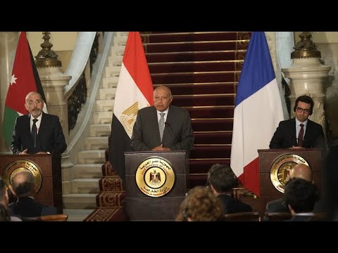 Egypte, France et Jordanie rejettent toute opération militaire à Rafah, Africa News - Vidéo Egypte France et Jordanie rejettent toute operation militaire a Rafah