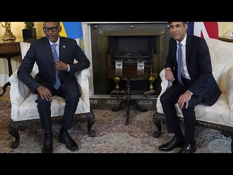 Expulsions au Rwanda : Kagame et Sunak discutent du plan migratoire, Africa News - Vidéo Expulsions au Rwanda Kagame et Sunak discutent du plan