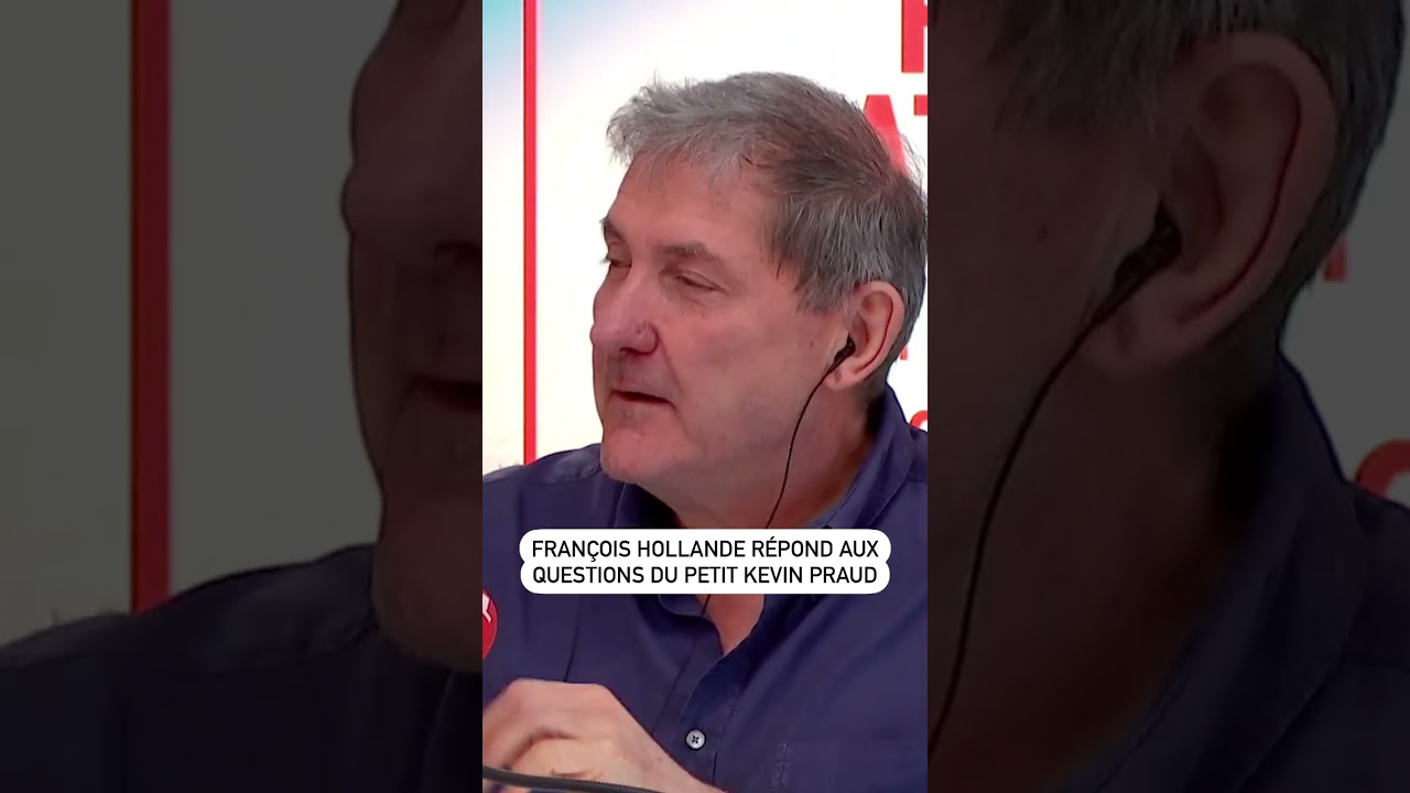 François Hollande répond aux questions du petit Kevin Praud, RTL - Vidéo Francois Hollande repond aux questions du petit Kevin Praud RTL