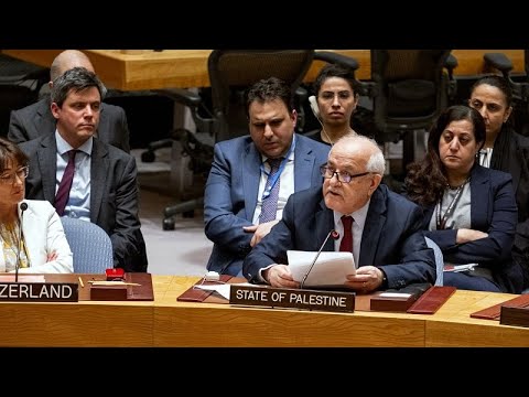 Le Conseil de sécurité va examiner l'adhésion de la Palestine à l'ONU, Africa News - Vidéo Le Conseil de securite va examiner ladhesion de la Palestine