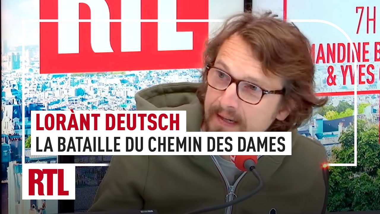 Lorànt Deutsch : la bataille du Chemin des Dames, RTL - Vidéo Lorant Deutsch la bataille du Chemin des Dames RTL