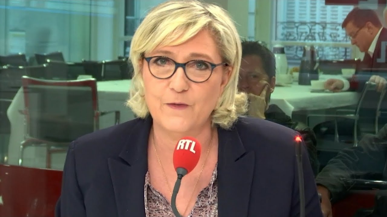 Marine Le Pen : "Edwy Plenel devrait être discrédité à interviewer le président de la République", RTL - Vidéo Marine Le Pen Edwy Plenel devrait etre discredite a
