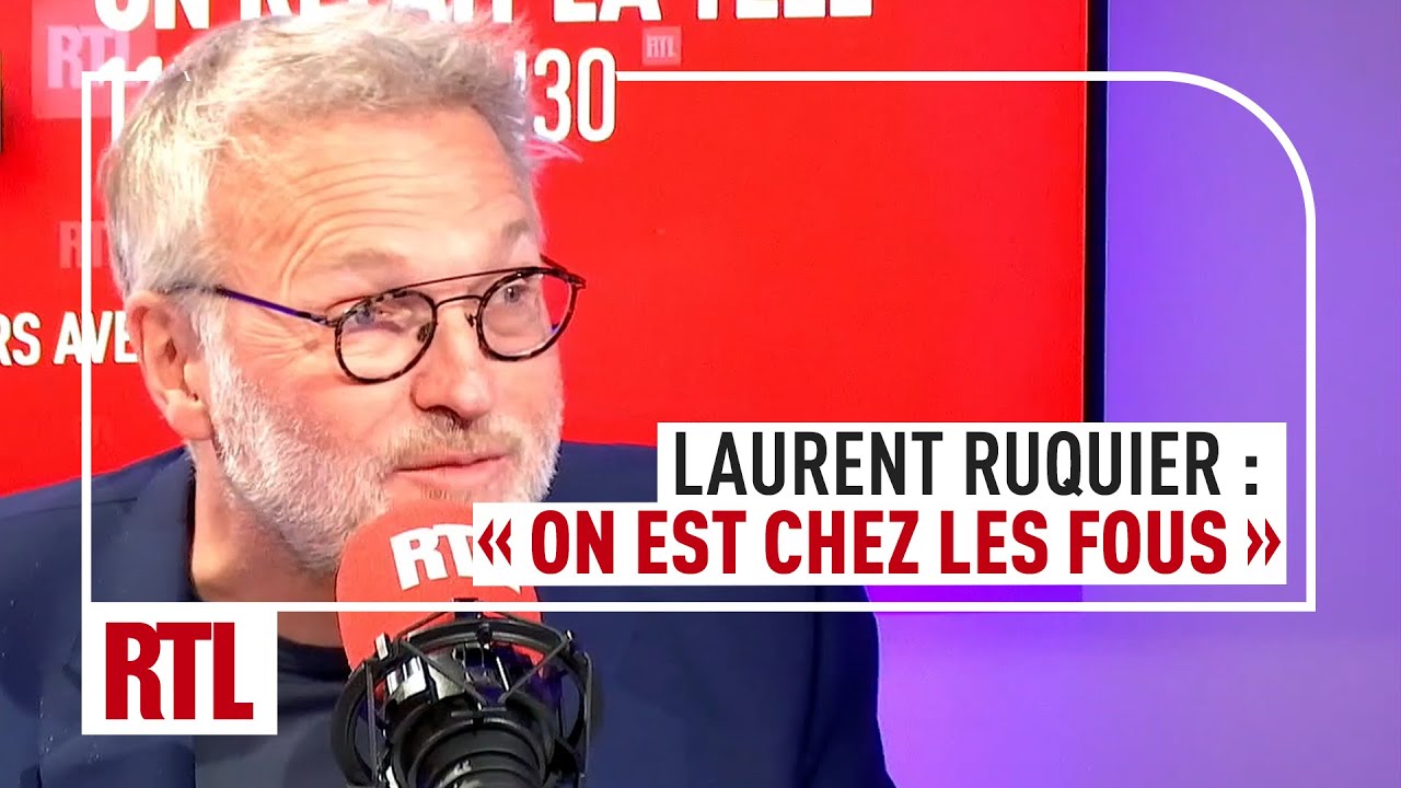 ON REFAIT LA TÉLÉ - Laurent Ruquier et la gestion de la crise : "depuis un an, on est chez les fous", RTL - Vidéo ON REFAIT LA TELE Laurent Ruquier et la gestion